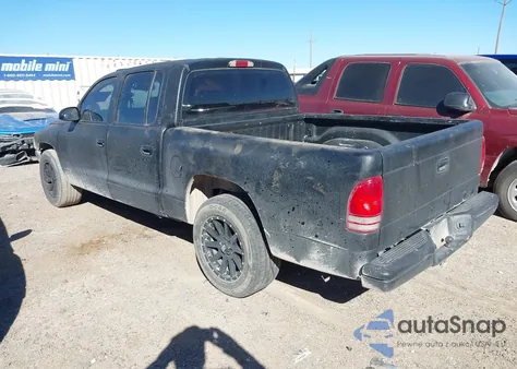 2000 Dodge Dakota Slt/Sport from USA, damaged, VIN 1B7GL2AX7YS775201